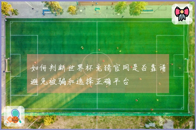 如何判断世界杯竞猜官网是否靠谱避免被骗和选择正确平台